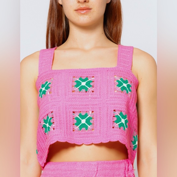 Knit Crop Top - Picture 1 of 2